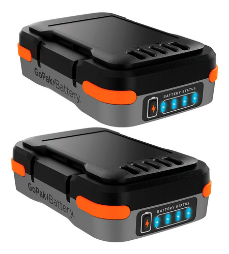 Gopack 4 Herram. 12v + 2 Baterías Black+decker Bdck502c1-bat