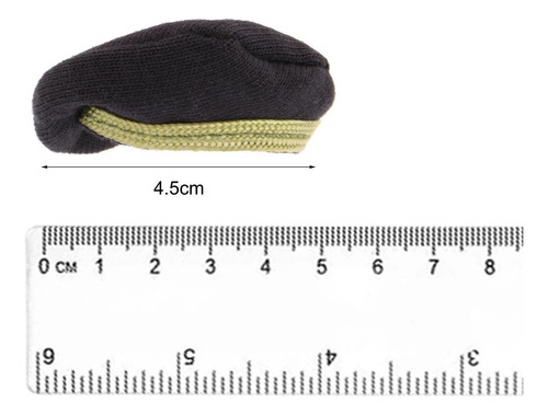 Figura De Masculino A Escala 1:6, Boinas, Accesorio De
