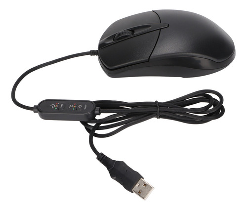 Aquecedor De Mouse Aquecido De 3 Níveis Ajustável Preto Ergo