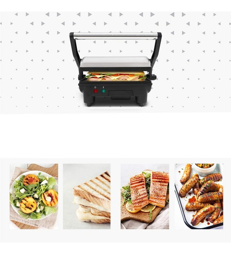 Imagen 6 de 10 de Paninera Parrilla Panini Elite Epn-2976