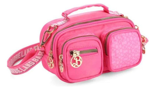 Bandolera pequeña Barbie Film, color rosa, modelo Luxcel