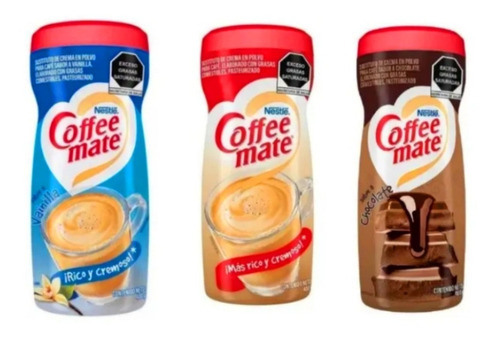 Crema P/café Coffee Mate Polvo Original Vainilla Chocolate