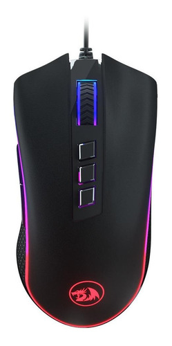 Imagem 1 de 4 de Mouse Para Jogo Redragon King Cobra M711-fps Preto