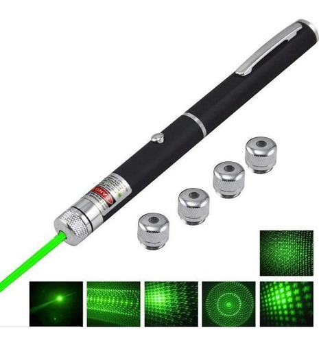 Caneta Laser Verde Longo Alcance Apresentação 100mw