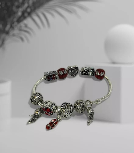 De Nice . Brazalete/ Pulsera Tipo Pandore Incluye Charms