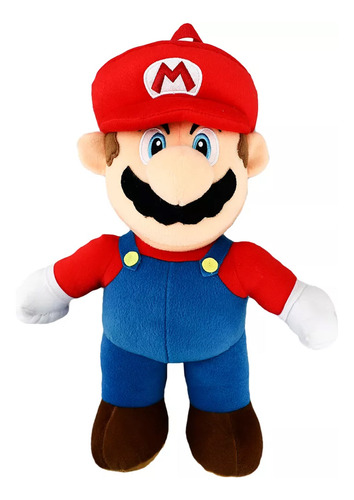 Mochila De Peluche Mario De Super Mario Por Bioworld