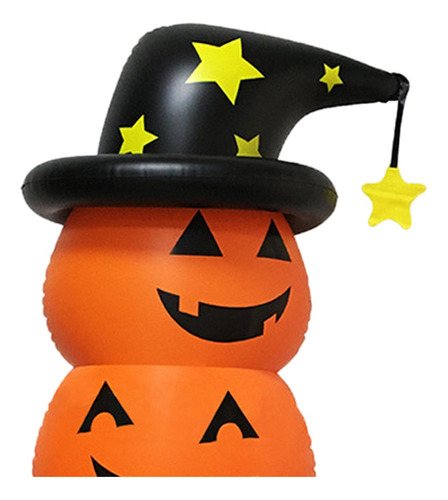 Ls Disfraz De Calabaza Inflable De Halloween Fuera De La