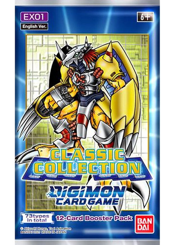 Sobre Digimon Card Game: Classic Collection - Booster Pack