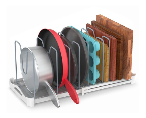 Everie Gs02ss - Organizador De Utensilios De Cocina Ajustabl