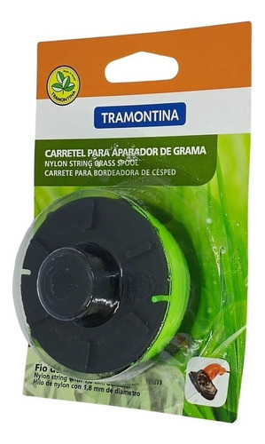 Linha para máquinas de jardim Tramontina  78799463    1.8mm Em diâmetro  -  Verde 