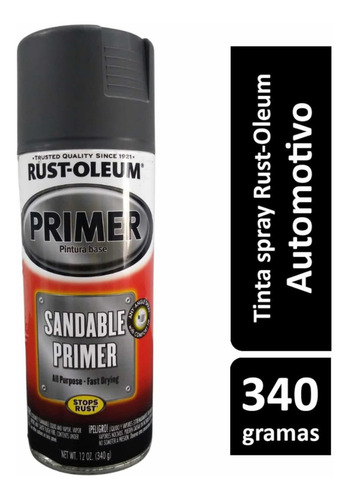 Imagem 1 de 1 de Primer Lixável Cinza Fosco - Rust Oleum