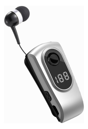 Auriculares Retráctiles, Cómodos Y Prácticos, Con Plata