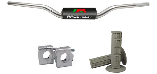 Combo Manubrio Racetech Fat 28.6mm Tornado Xr 125 Xr 150 Xtz