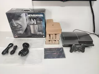 Ps3 Fat Edição Limitada Metal Gear Solid 4 - Playstation 3