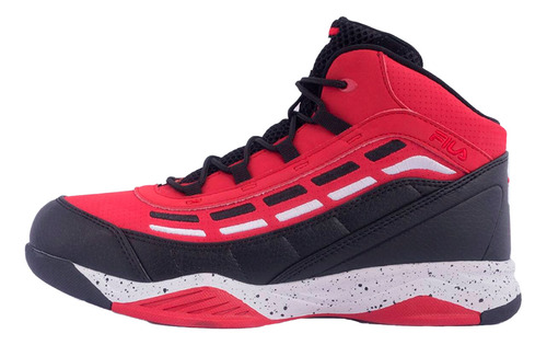 Fila Bota Spitfire Para Joven Color Rojo, Negro  