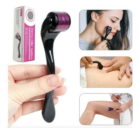 Cepillo Facial Dermaroller Derma Roller   540 Agujas  