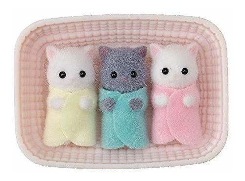 Calico Critters, Persian Cat Triplets, Dolls, 9n49t