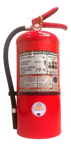 Extinsol matafuego Abc de 5kg con habilitacion soporte