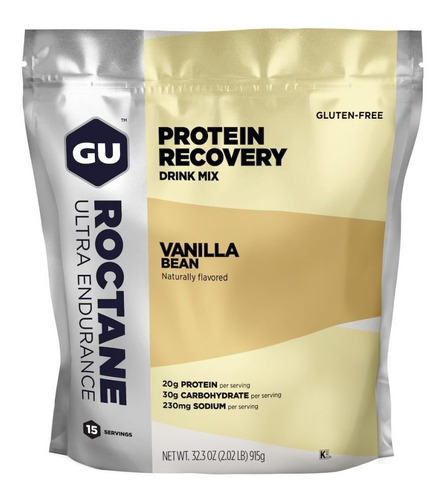 Gu Protein Recovery Roctane Drink Mix Gu Energy 15 Servicios