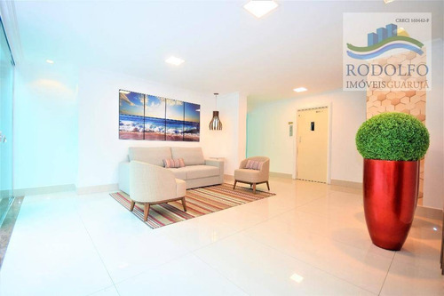 Imagem 25 de 30 de Cobertura Com 4 Dormitórios À Venda, 153 M² Por R$ 800.000,00 - Praia Das Astúrias - Guarujá/sp - Co0023