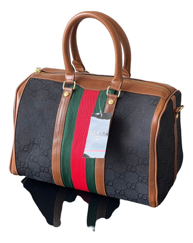 Bolsa Feminina Baú Gucci - Grande - Elegante - Premium Cor 5 Desenho Do Tecido Lisa