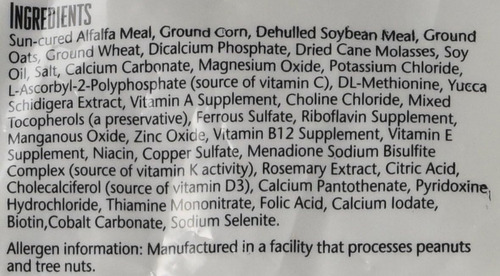 Alimento Vitaminado Nutricion Salud Conejillos De Indias