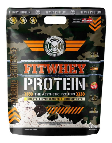 Fitwhey 5lbs Generation Fit Proteína Conc + Iso + Hidro