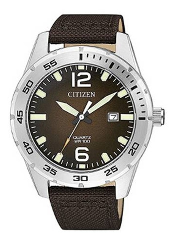 Reloj Hombre Citizen Bi1041-14x Acero Deportivo Color Café