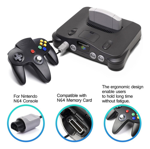 2 Pack N64 Controller, Innext Classic Wired N64 64-bit Game