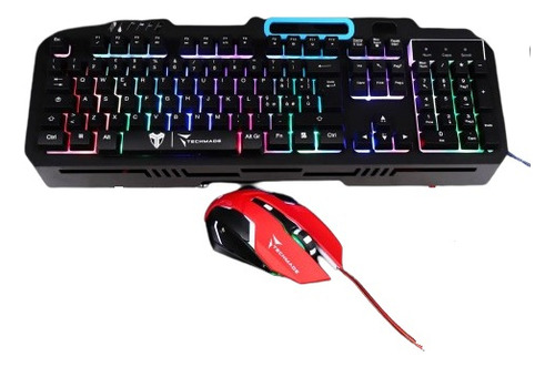 Combo Gamer 4 En 1 Teclado, Mouse, Diadema Y Mousepad