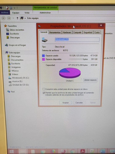 Lenovo Pc De Escritorio All In One 19.5 PuLG Intel Celeron (Usado)