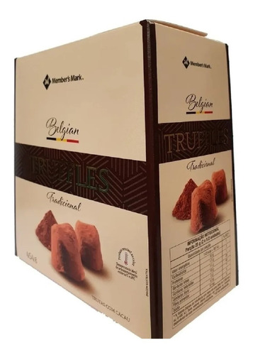 Trufas Belgas Importada Chocolate Tradicional 454g-deliciosa