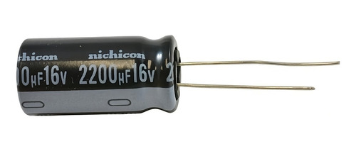 4pzs. Capacitor Electrolítico 16v 2200uf Recortado (Usado)