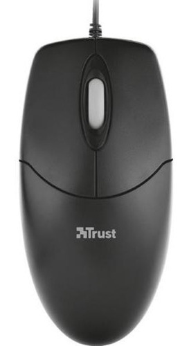 Mouse Hogar Y Oficina Trust Basi Color Negro