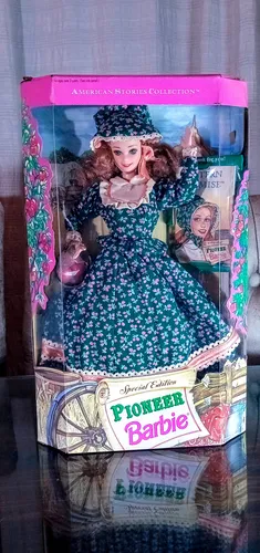 Muñeca Barbie American Stories Pioneer Barbie Mattel 1994