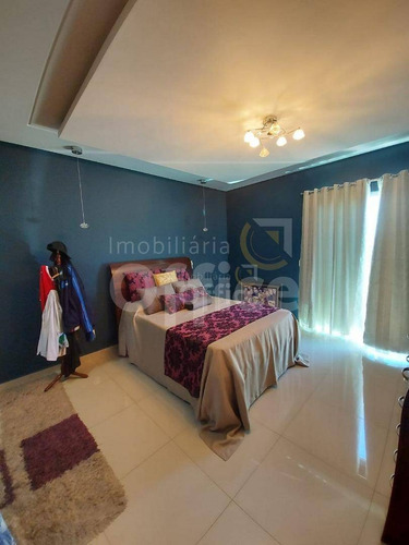 Imagem 27 de 28 de Lindo Sobrado Com 3 Dormitórios À Venda, 270 M² Por R$ 625.000 - Residencial Jardins Do Lago - Anápolis/go - So0011