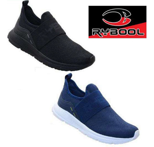 Tênis Rybool Ry 830 Confortável Calce Fácil Elástico