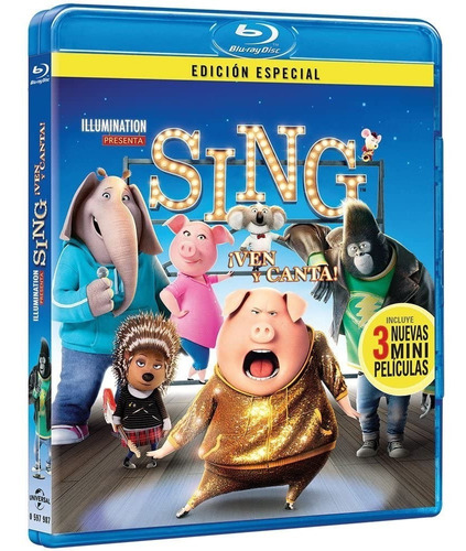 Sing Ven Y Canta Blu-ray Nuevo Película Original Sellado