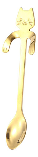 3 Cuchara De Acero Inoxidable, Cuchara Para Té Y Dorado