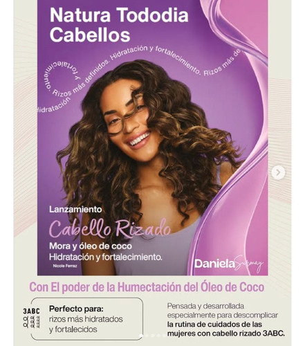 Spray Reactivador Rizos Y Afro Mora Y Aceite De Coco Tododia