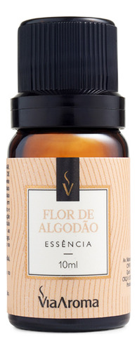 Via Aroma Flor de algodão essência para aromatizador 10ml