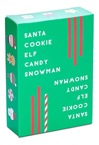 Santa Cookie Elf Candy Muñeco De Nieve