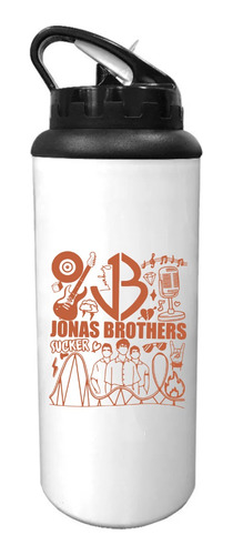 Botella Deportiva Hoppy Personalizado Jonas Brothers