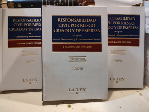 Responsabilidad Civil Por Riesgo Creado Y De Empresa. 3 Tms