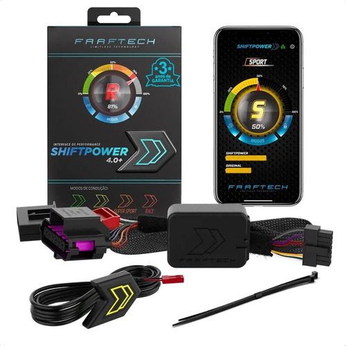 Shift Power Chip Pedal Acelerador Bluetooth Plug And Play