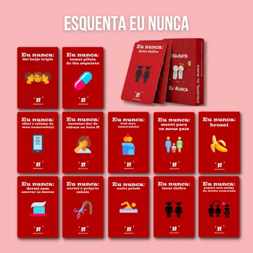 Jogo De Cartas Secret Box Para Casal - Pesadão - Jogos Secretos -  Acessórios para Bem-estar Sexual - Magazine Luiza