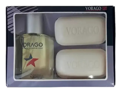 Set Perfume Clasico Vorago 50ml +  Jabones For Men Febo