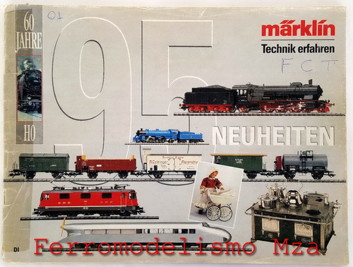 Märklin - Catálogo De Trenes Y Productos - 1995 D