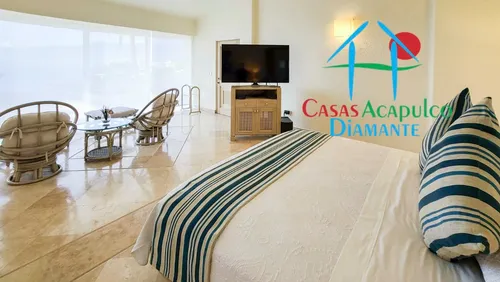 Cad Villa Del Mar. Alberca, Vista A La Bahía Y Cancha De Tenis
