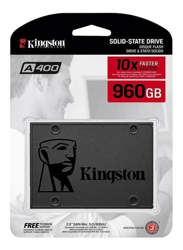 Disco Duro Solido Ssd Sata Interno Pc Laptop Kingston 960gb